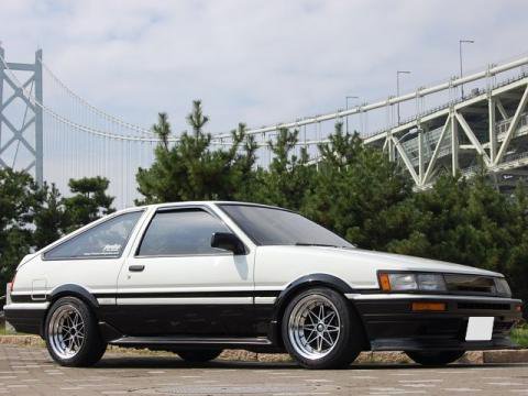 ＡＥ８６用純正タイプＦＲＰサイドステップ/Genuine type FRP side