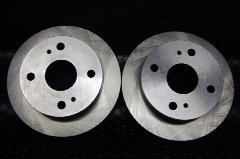AE86用純正タイプブレーキローター リア2枚セット /Rear brake rotor for AE86 genuine type 2 ea/set