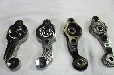 AE86用ステアリングナックルアーム タイプG(ゼグラス製)/AE86 steering knuckle arm Type G (Made by  Zegrace)